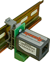 DIN rail mount for speedy